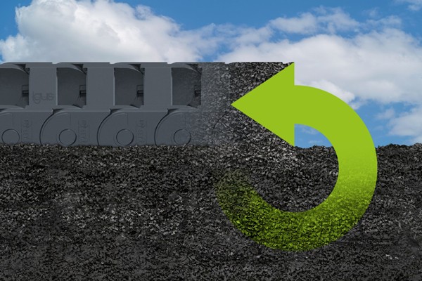 推动循环经济发展：igus推出全球首款完全由回收材料制成的拖链